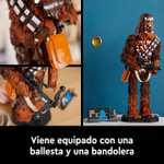 LEGO Star Wars Chewbacca, Figura Coleccionable de Wookiee con Ballesta, Minifigura, Maqueta del 40º Aniversario