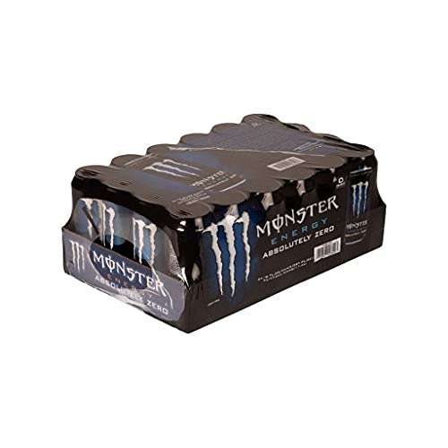 Pack 24 Latas 50cl Monster Absolutely Zero | 1.12€ Unidad