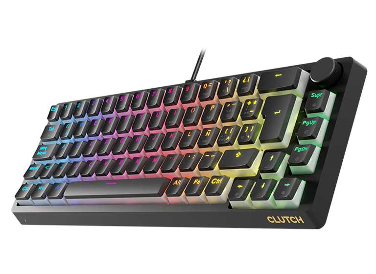 Forgeon Clutch Teclado Gaming RGB 60% Switch Red
