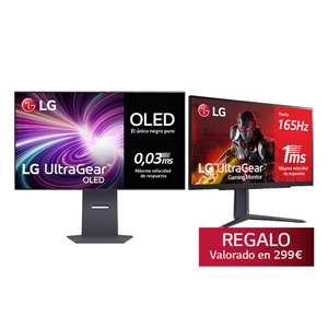 Monitor LG OLED UltraGear 32" + LG UltraGear 27" 165Hz