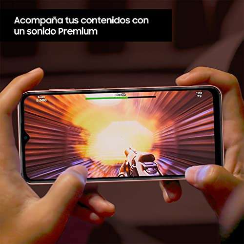 Samsung Galaxy M23 5G (128 GB) Verde – Teléfono Móvil Android, Sin Tarjeta SIM, Smartphone con 4 GB de RAM (Versión Española)