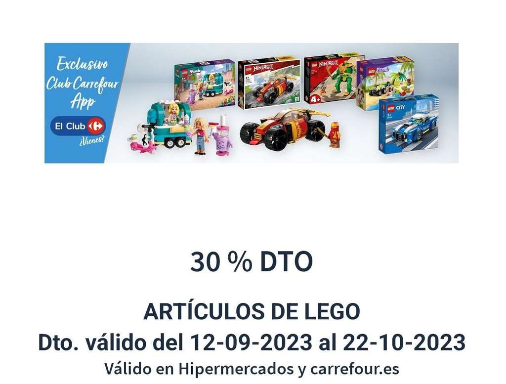 Lego - Avión Azul  Ofertas Carrefour Online