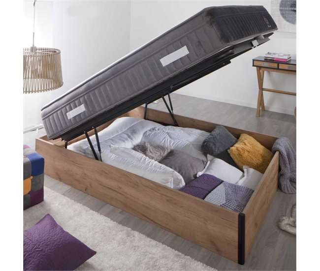 Canapé desmontable de madera EASY INDUSTRY /// base de cama Belsay por 99€ en descripción