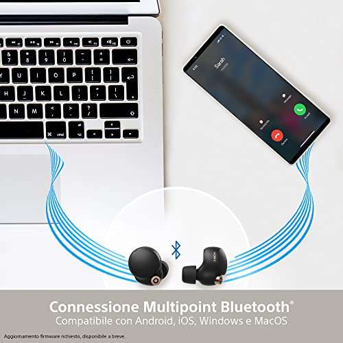 Reaco como nuevo / Sony WF-1000XM4 - Auriculares Bluetooth con cancelación de Ruido con Alexa Integrado