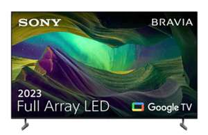 TV LED 65" - Sony BRAVIA 65X85L, 4K HDR, Smart TV (Google TV), Google Assistant, Alexa, Siri, Bluetooth, Eco, Bravia Core, Diseño Estilizado