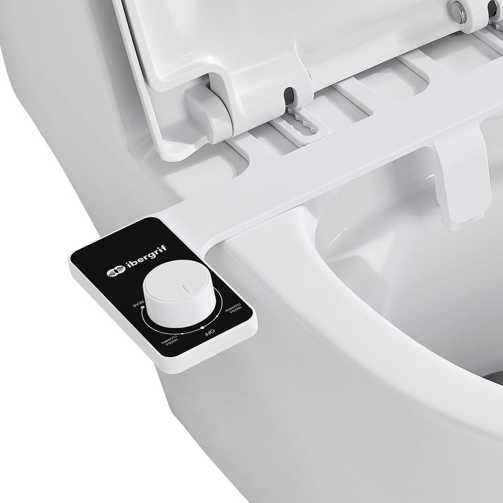 Bidet WC Ibergrif Doble Boquilla No Eléctrico - 23,99€ (20% dto, Amazon)