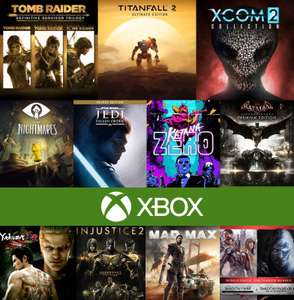 XBOX :: Sagas (Tomb Raider,Tierra Media,Yakuza,Star wars), Titanfall, XCOM 2 Collection. Mad Max,Dragon Ball Kakarot,Injustice,Katana Zero