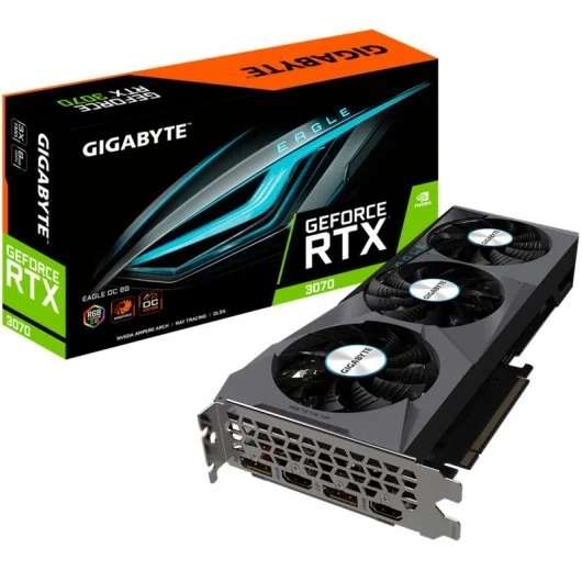 Gigabyte GeForce RTX 3070 EAGLE OC 8GB GDDR6 Rev 2.0