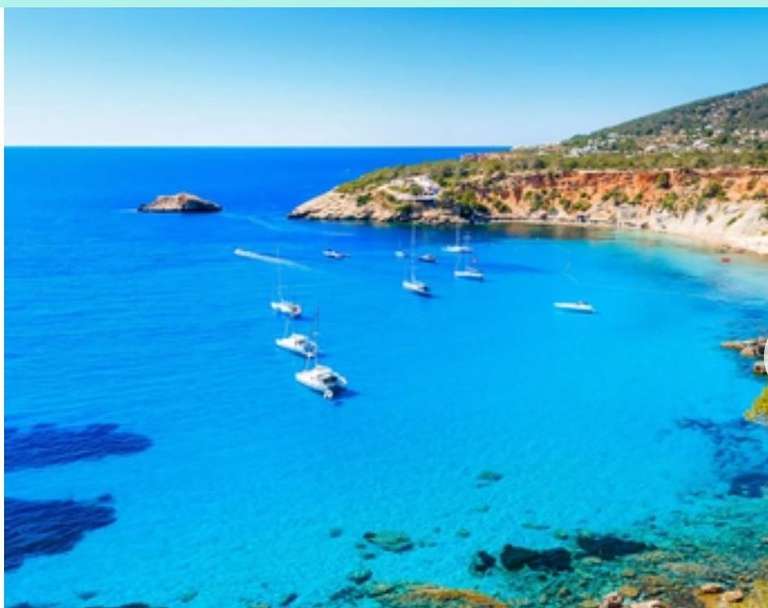 Ibiza 4 noches hotel 4* con media pensión, Early Check in, Late Check out y vuelos incluidos por solo 259€ (PxPm2)