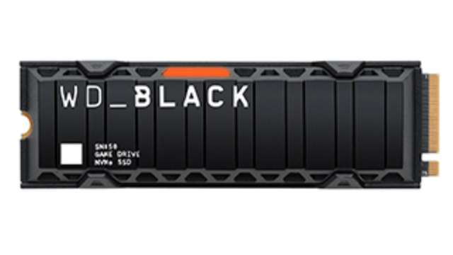 WD_BLACK SN850 M.2 500GB SSD PCI EXPRESS 4.0 NVME - CON DISIPADOR - COMPATIBLE CON PS5 - DISCO DURO INTERNO