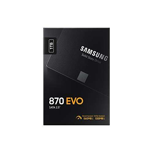 Samsung 870 EVO 1TB SSD SATA III 2.5"