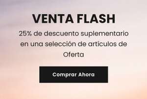 Venta Flash (-25% extra)