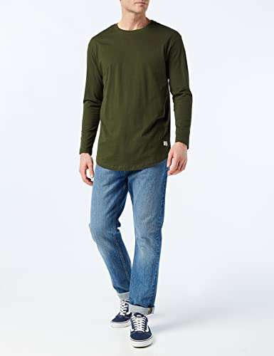 Camiseta de manga larga Jack&Jones Plain Crew Neck (tallas de XS a L y XXL)