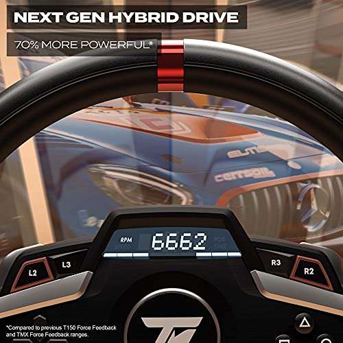 Volante Thrustmaster T248 con pedales, para PS5 / PS4 / PC