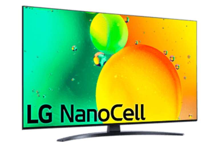 TV LED 50" - LG 50NANO766QA, UHD 4K, Procesador α5 Gen5 AI Processor 4K, Smart TV, DVB-T2 (H.265) - (419€ con Newsletters) - Tb Amazon