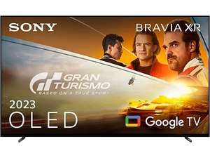 TV OLED 55" - Sony BRAVIA XR 55A80L, 4K HDR 120, HDMI 2.1 Perfecto PS5, Smart TV (Google TV), Alexa, Siri, Bluetooth, Chromecast, Eco