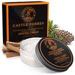 Castle Forbes crema de afeitado Cedarwood & Sandalwood Oils, 200 g