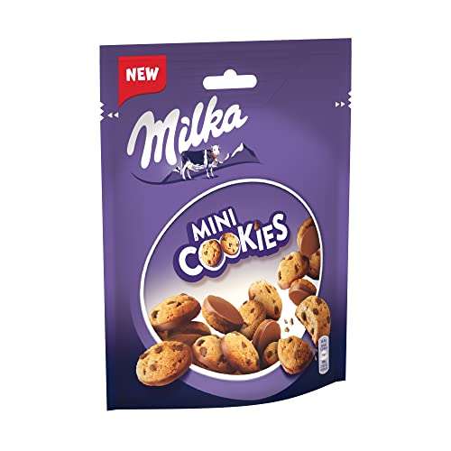 3 x Milka Mini Cookies Galletas con Pepitas de Chocolate o Galletas Oreo Crunchy Bites [Unidad 1'13€] Se pueden combinar
