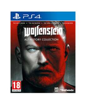 PS4 Wolfenstein Alt History Collection también en Amazon