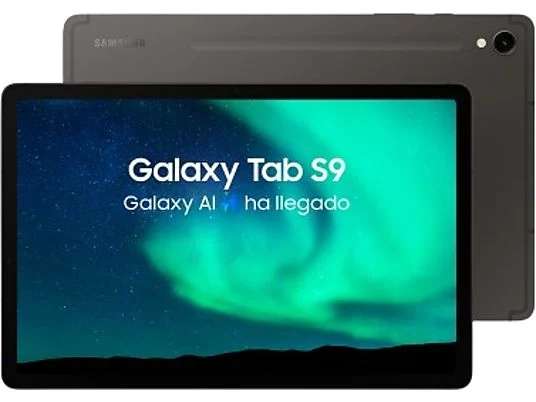 Tablet - Samsung Galaxy Tab S9 Wifi, 128GB, 8GB RAM, Gris, 11", Snapdragon 8 Gen 2, S Pen, Android 13 (en el carrito) / 721 la de 512/12 GB