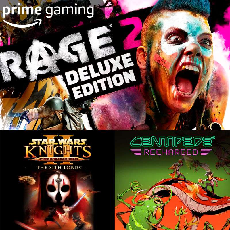 Prime Gaming November Content Update: STAR WARS™ Knights of the Old  Republic, RAGE 2: Deluxe Edition, Centipede: Recharged and More