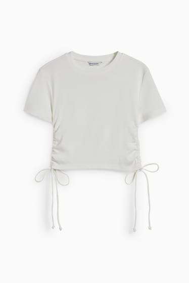 CLOCKHOUSE - camiseta 100% algodón blanca ( talla M, L y XL).