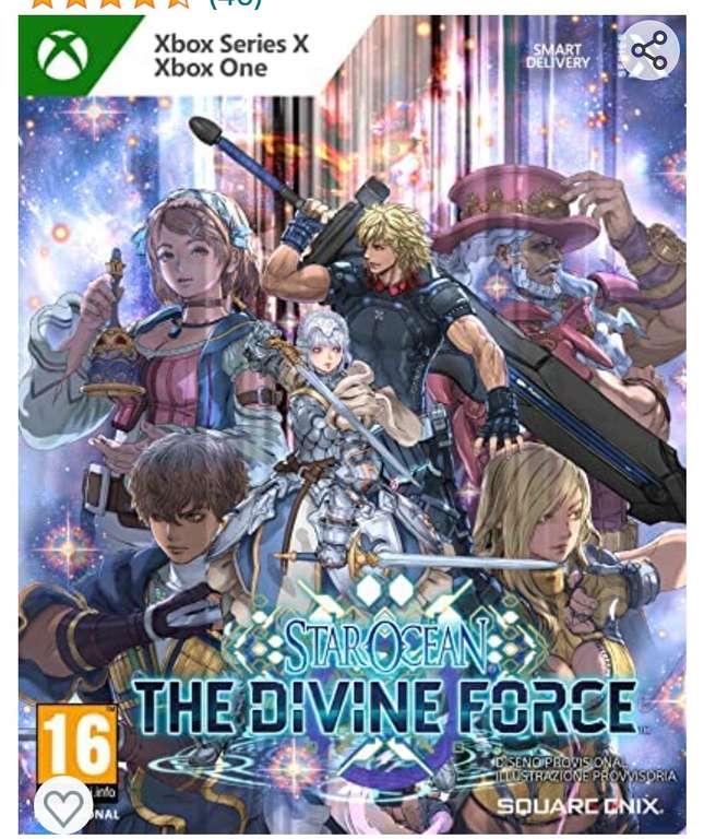 Star Ocean The Divine Force Xbox y series x Ps4 y Ps5