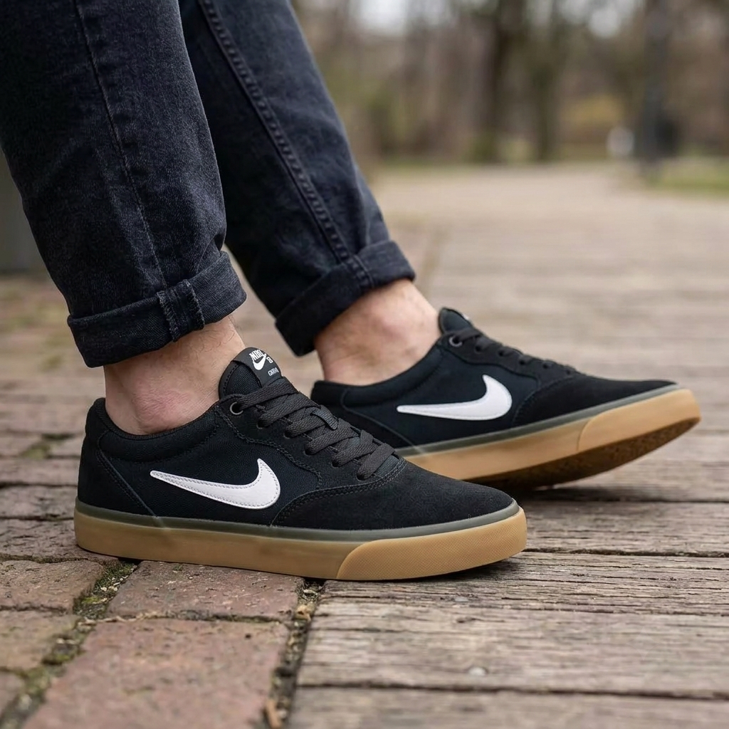 Nike SB Chron 2 Unisex – Zapatillas de Uso Diario, Ante, Plantilla Solarsoft y Suela Flexible
