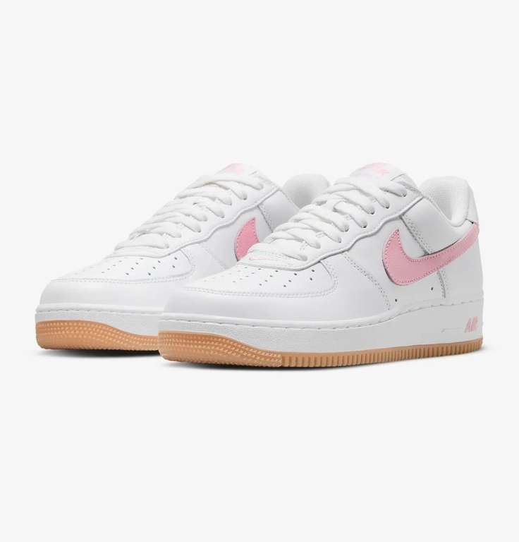 Nike Air Force 1 Low Retro Blancas y Rosas