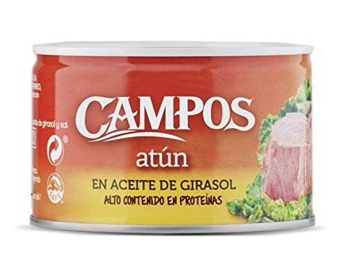 Campos Conserva De Atún En Aceite De Girasol - Lata, 400 g