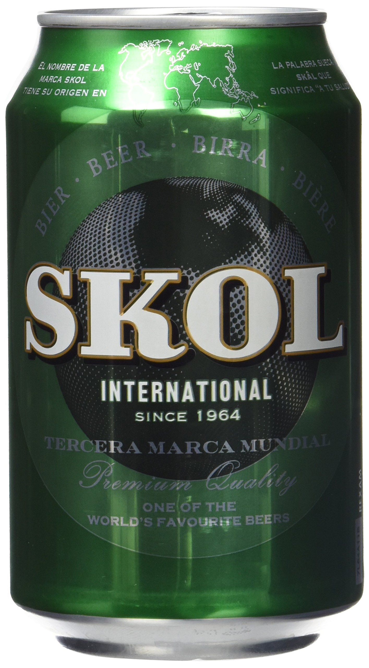 24 Latas Cerveza Skol Receta Internacional