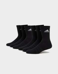 Pack de 6 pares de calcetines Adidas - blancos o negros (1,85€/par)