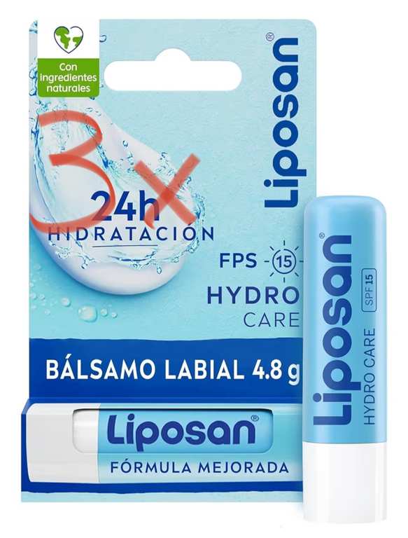 Imagen de 3 X Liposan Hydro Care FPS 15 (1 x