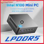 Mini PC Intel N100 + 16G RAM + 256 SSD NVMe