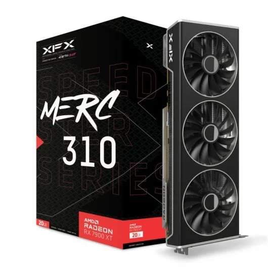 XFX SPEEDSTER MERC310 AMD Radeon RX 7900XT Black Gaming 20GB GDDR6