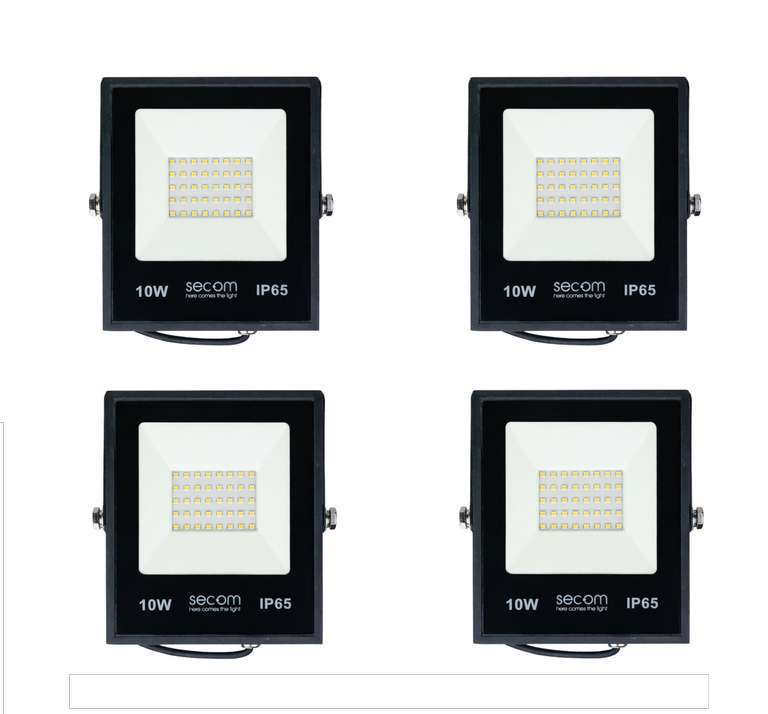 Pack 4x Proyector LED Tenko PLUS 10W de Potencia