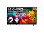 TV QNED Mini LED 43" - LG 43QNED72B6B, UHD 4K, Procesador Inteligente α7 AI Processor 4K Gen9, Smart TV, DVB-T2 (H.265), Negro