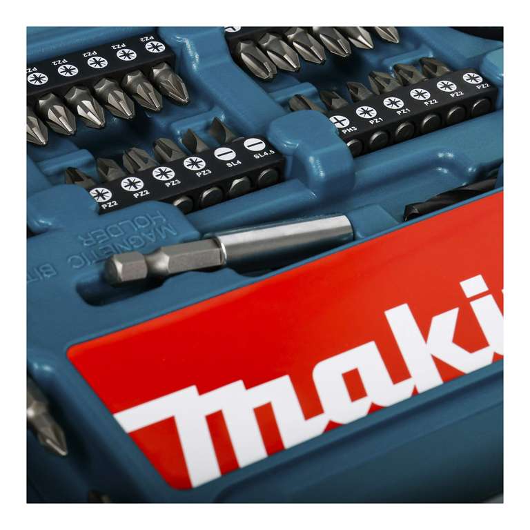 Makita b-53811 Juego de accesorios de Aleación de acero, 100 piezas,