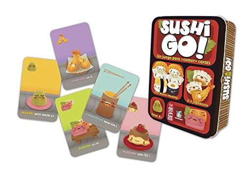 Sushi Go - Juego de Mesa (Aplicando cupón de 2,01€)