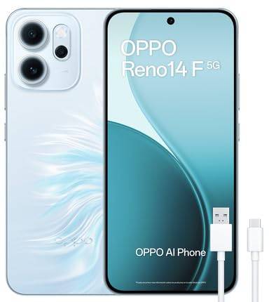 Smartphone OPPO Reno14 F 5G (8GB/256GB, AMOLED 120Hz, IP69