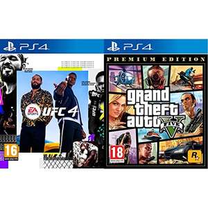 Ea SPORTS UFC 4 PS4 & Grand Theft Auto V Edición Premium Juego para PlayStation 4