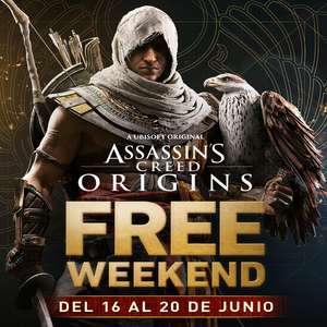 Assassin's Creed Origins 8,99€, Franquicia -85% | Juega GRATIS Fin de Semana | Stadia, PC, Consolas