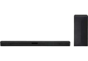 LG SN4 - Barra de Sonido con Subwoofer Inalámbrico, 2.1 Canales, Bluetooth, 300 W, DTS Virtual:X, Negro