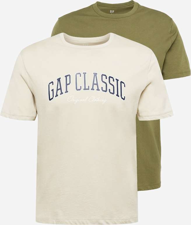 Pack de 2 Camisetas GAP (XS a XL)