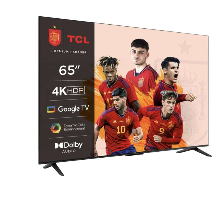 TV LED 65" - TCL 65P635, LCD, 4K HDR TV,