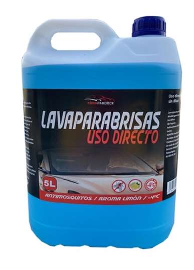 2 x Lavaparabrisas Antimosquitos -4º Clean Paddok 5 L (envio gratuito)