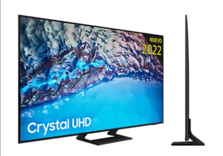 TV LED 55" - Samsung UE55BU8500KXXC, UHD 4K, Procesador Crystal 4K, Smart TV, Calibración TV incluida