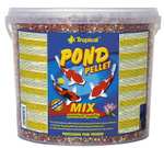 Pond PELLET Mix 5L / 700gAlimento Flotante básico para Peces de Estanque, bajo Contenido en fósforo no favorece la proliferación de Algas