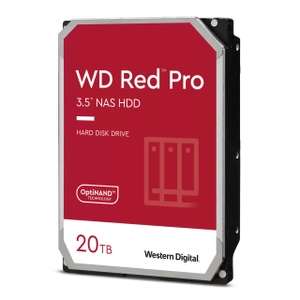 Descuentazo al comprar 2x HDD Western Digital Red Pro NAS o Gold de 20TB