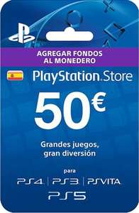 Tarjeta PlayStation de 50 euros